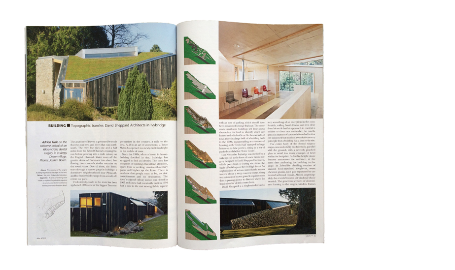 Article on Brown's Dental Practice in Architecture Today, April 2011